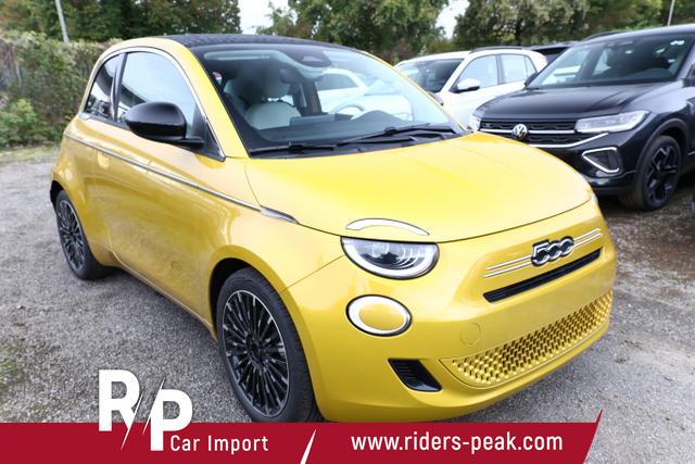 Fiat 500C 500 Cabrio La Prima Nav Keyl SHZ 17Z Kam LED Car 
