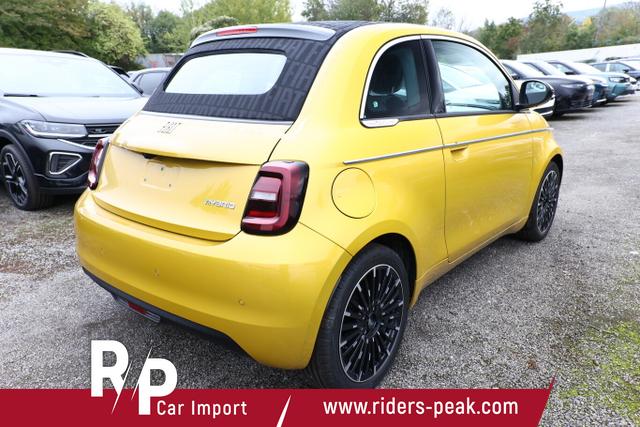 Fiat 500C 500 Cabrio La Prima Nav Keyl SHZ 17Z Kam LED Car 