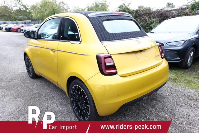 Fiat 500C 500 Cabrio La Prima Nav Keyl SHZ 17Z Kam LED Car 