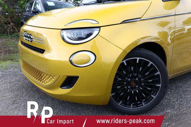 Fiat 500C 500 Cabrio La Prima Nav Keyl SHZ 17Z Kam LED Car 