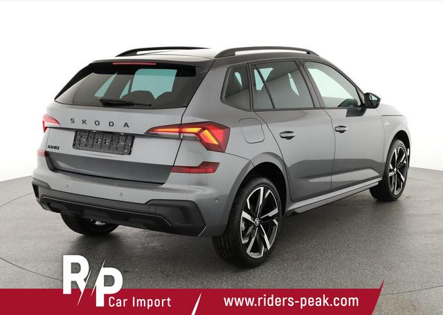Skoda Kamiq Monte Carlo 1.0 TSI DSG Carlo, AHK, Navi, Kamera, el. Klappe, Pano, 18-Zoll, Ladeboden 