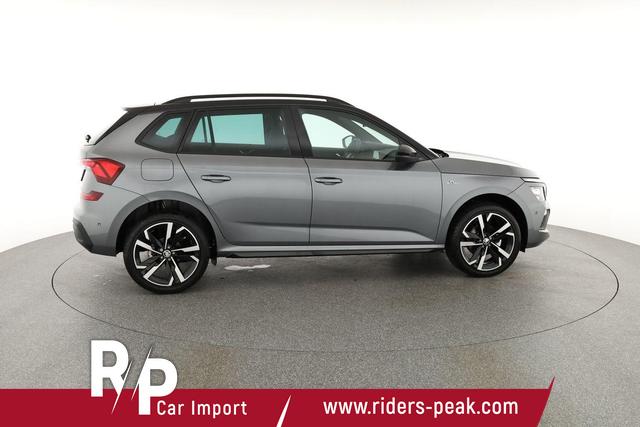 Skoda Kamiq Monte Carlo 1.0 TSI DSG Carlo, AHK, Navi, Kamera, el. Klappe, Pano, 18-Zoll, Ladeboden 