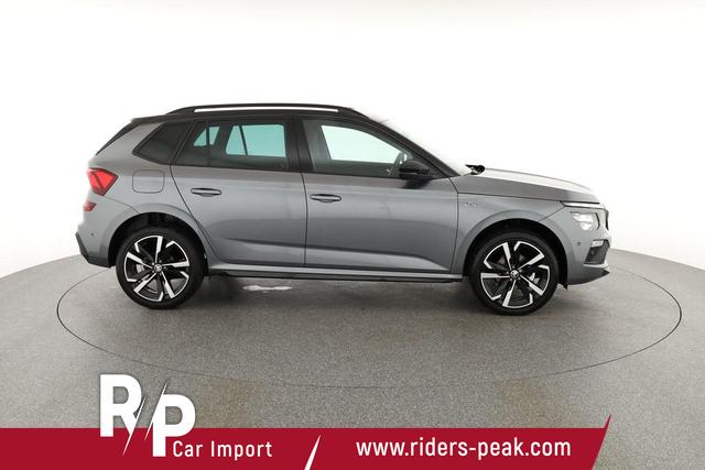 Skoda Kamiq Monte Carlo 1.0 TSI DSG Carlo, AHK, Navi, Kamera, el. Klappe, Pano, 18-Zoll, Ladeboden 