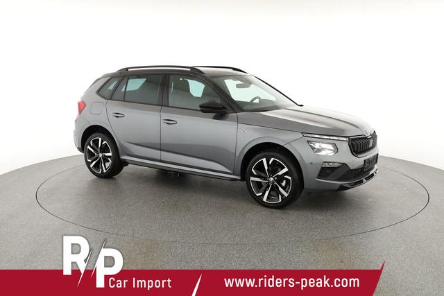 Skoda Kamiq Monte Carlo 1.0 TSI DSG Carlo, AHK, Navi, Kamera, el. Klappe, Pano, 18-Zoll, Ladeboden 