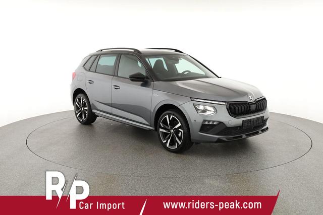 Skoda Kamiq Monte Carlo 1.0 TSI DSG Carlo, AHK, Navi, Kamera, el. Klappe, Pano, 18-Zoll, Ladeboden 