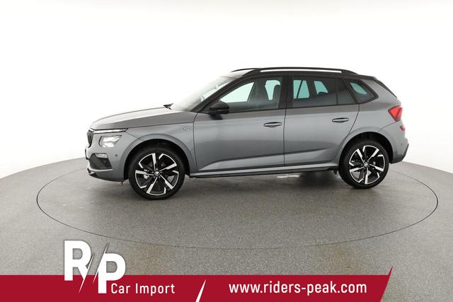 Skoda Kamiq Monte Carlo 1.0 TSI DSG Carlo, AHK, Navi, Kamera, el. Klappe, Pano, 18-Zoll, Ladeboden 