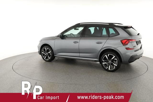 Skoda Kamiq Monte Carlo 1.0 TSI DSG Carlo, AHK, Navi, Kamera, el. Klappe, Pano, 18-Zoll, Ladeboden 