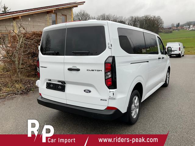 Ford Transit Custom 320 L2 AWD Trend Kombi 2.0 Allrad H1 Trend, 8-Sitzer, AHK, Navi, Heckflügeltür 