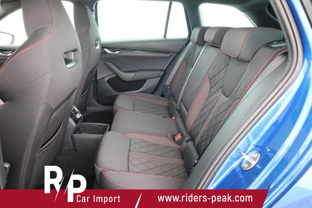 Skoda Octavia Combi RS 2.0 TSI DSG, Facelift, Pano, AHK, 19 Zoll, Canton, el. Klappe, Navi, Matrix, sofort 
