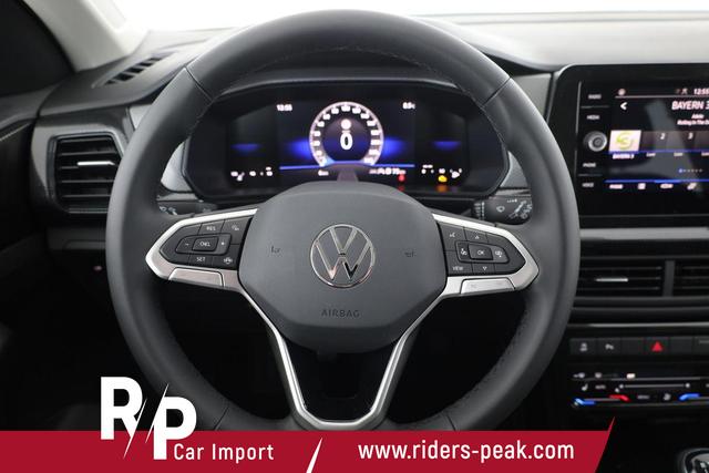 Volkswagen T-Cross 1.0 TSI 85 kW Life Life, AHK, ACC, Side, Kamera, 17-Zoll, Winterpaket, Climatronic 
