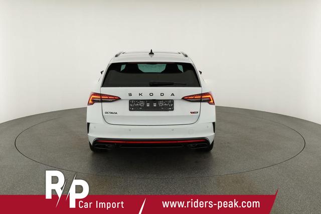 Skoda Octavia Combi RS 2.0 TSI DSG, Facelift, Pano, AHK, 19 Zoll, Canton, el. Klappe, Navi, Matrix, sofort 