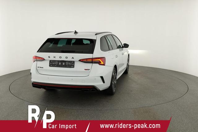 Skoda Octavia Combi RS 2.0 TSI DSG, Facelift, Pano, AHK, 19 Zoll, Canton, el. Klappe, Navi, Matrix, sofort 