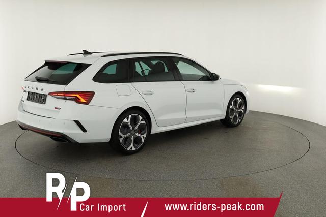 Skoda Octavia Combi RS 2.0 TSI DSG, Facelift, Pano, AHK, 19 Zoll, Canton, el. Klappe, Navi, Matrix, sofort 
