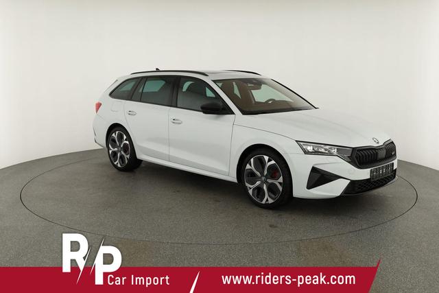 Skoda Octavia Combi RS 2.0 TSI DSG, Facelift, Pano, AHK, 19 Zoll, Canton, el. Klappe, Navi, Matrix, sofort 
