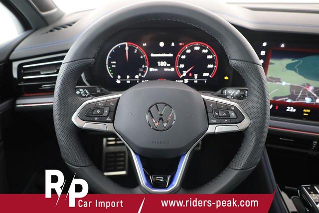 Volkswagen Touareg 3.0 TSI eHybrid 340 kW 4Motion R 4M, 22-Zoll, Area, Pano, HuD, AHK, IQ.Light, Leder, Luft, 5-J Garantie 