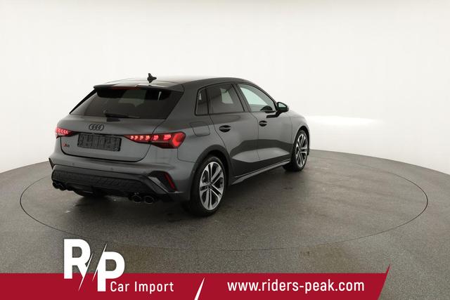 Audi S3 2.0 TFSI quattro Sportback quattro, Matrix, Optik schwarz, Kamera, el. Klappe, 4-J Garantie 
