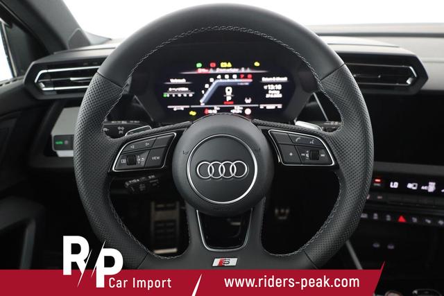 Audi S3 2.0 TFSI quattro Sportback quattro, 19-Zoll, Matrix, Optik schwarz, Kamera, el. Klappe, 4-J Garantie 