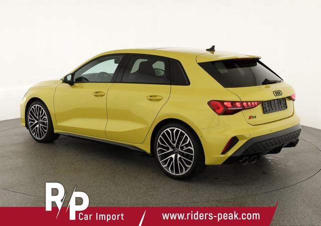 Audi S3 2.0 TFSI quattro Sportback quattro, Pano, 19-Zoll, Matrix, Optik schwarz, Kamera, el. Klappe, 4-J Garantie 