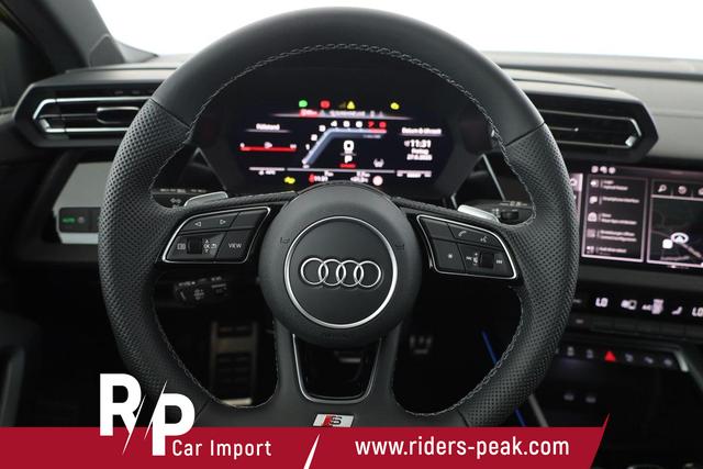 Audi S3 2.0 TFSI quattro Sportback quattro, Pano, 19-Zoll, Matrix, Optik schwarz, Kamera, el. Klappe, 4-J Garantie 