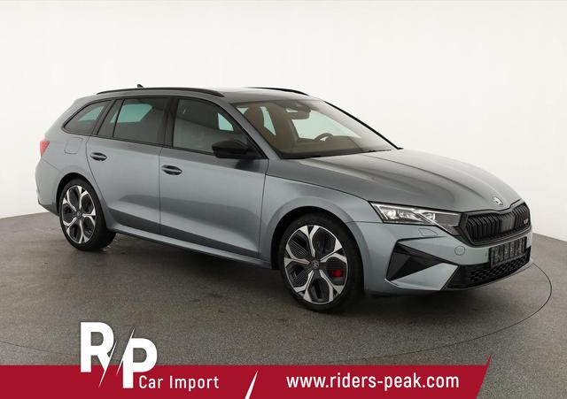 Skoda Octavia Combi - RS 2.0 TSI DSG, Sonderlackierung, Pano, AHK, 19 Zoll, Canton, el. Klappe, Navi, Matrix, sofort
