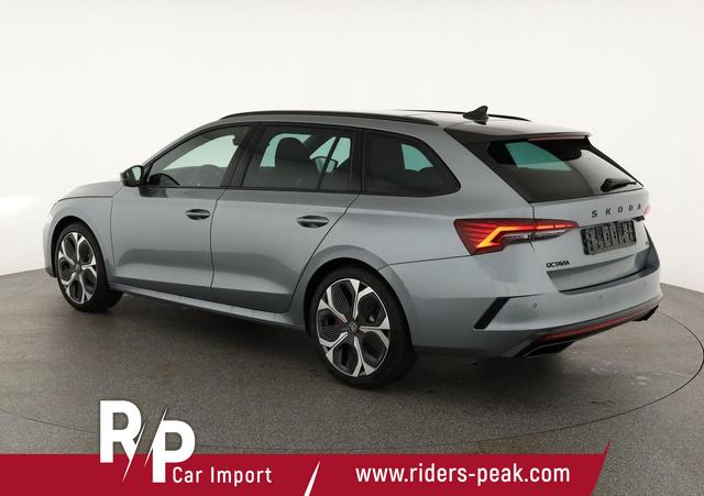 Skoda Octavia Combi RS 2.0 TSI DSG, Sonderlackierung, Pano, AHK, 19 Zoll, Canton, el. Klappe, Navi, Matrix, sofort 