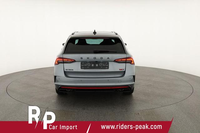 Skoda Octavia Combi RS 2.0 TSI DSG, Sonderlackierung, Pano, AHK, 19 Zoll, Canton, el. Klappe, Navi, Matrix, sofort 