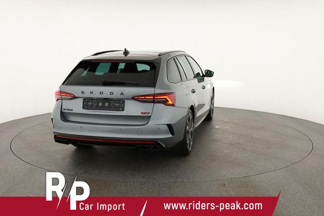 Skoda Octavia Combi RS 2.0 TSI DSG, Sonderlackierung, Pano, AHK, 19 Zoll, Canton, el. Klappe, Navi, Matrix, sofort 