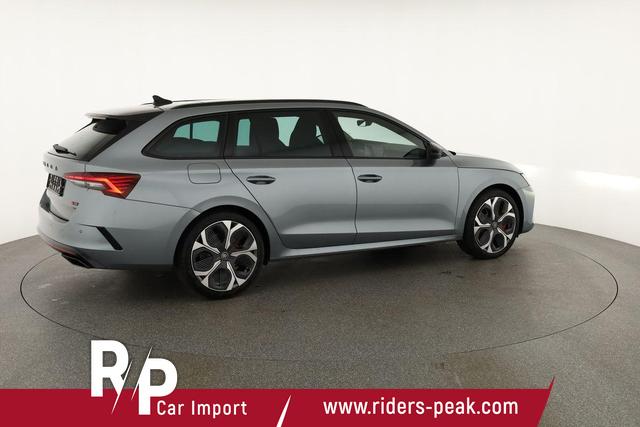 Skoda Octavia Combi RS 2.0 TSI DSG, Sonderlackierung, Pano, AHK, 19 Zoll, Canton, el. Klappe, Navi, Matrix, sofort 