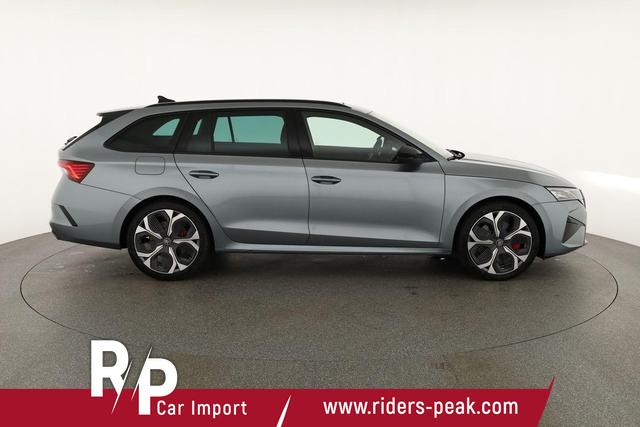 Skoda Octavia Combi RS 2.0 TSI DSG, Sonderlackierung, Pano, AHK, 19 Zoll, Canton, el. Klappe, Navi, Matrix, sofort 