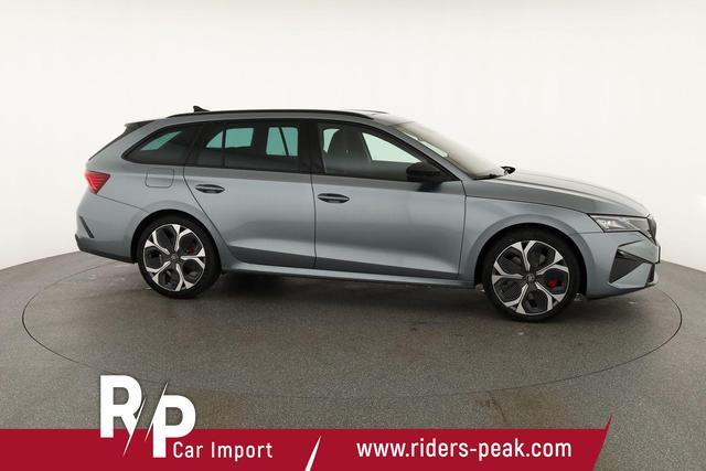 Skoda Octavia Combi RS 2.0 TSI DSG, Sonderlackierung, Pano, AHK, 19 Zoll, Canton, el. Klappe, Navi, Matrix, sofort 