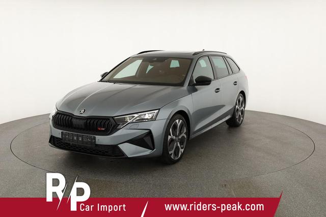 Skoda Octavia Combi RS 2.0 TSI DSG, Sonderlackierung, Pano, AHK, 19 Zoll, Canton, el. Klappe, Navi, Matrix, sofort 