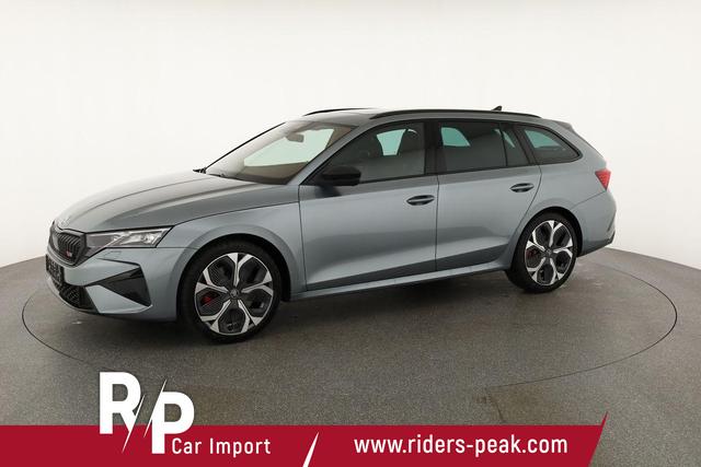 Skoda Octavia Combi RS 2.0 TSI DSG, Sonderlackierung, Pano, AHK, 19 Zoll, Canton, el. Klappe, Navi, Matrix, sofort 