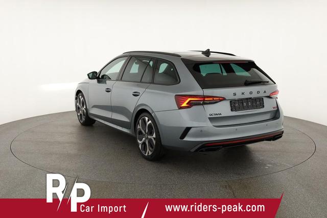 Skoda Octavia Combi RS 2.0 TSI DSG, Sonderlackierung, Pano, AHK, 19 Zoll, Canton, el. Klappe, Navi, Matrix, sofort 
