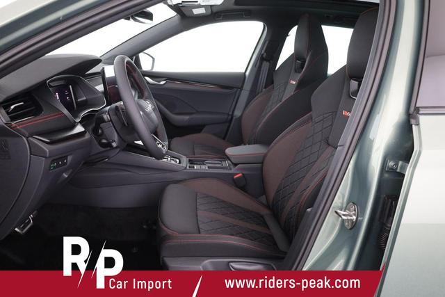 Skoda Octavia Combi RS 2.0 TSI DSG, Sonderlackierung, Pano, AHK, 19 Zoll, Canton, el. Klappe, Navi, Matrix, sofort 