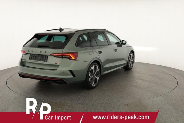 Skoda Octavia Combi RS 2.0 TSI DSG, Sonderlackierung, Pano, AHK, 19 Zoll, Canton, el. Klappe, Navi, Matrix, sofort 