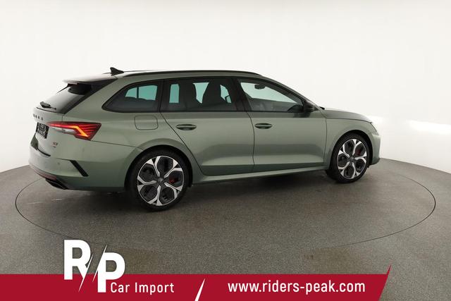 Skoda Octavia Combi RS 2.0 TSI DSG, Sonderlackierung, Pano, AHK, 19 Zoll, Canton, el. Klappe, Navi, Matrix, sofort 