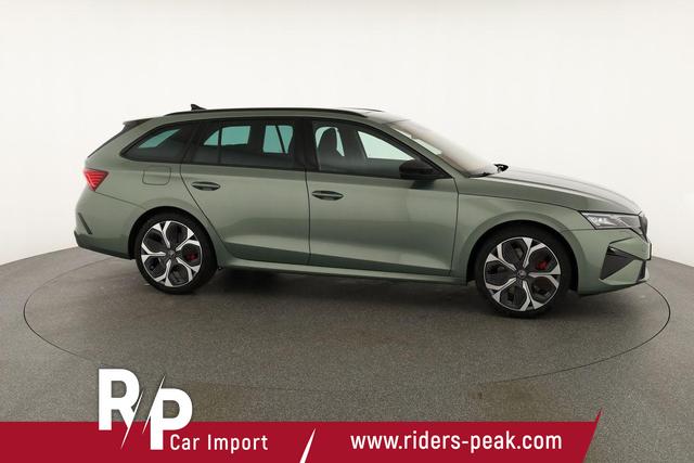 Skoda Octavia Combi RS 2.0 TSI DSG, Sonderlackierung, Pano, AHK, 19 Zoll, Canton, el. Klappe, Navi, Matrix, sofort 