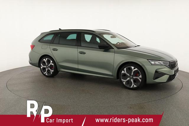 Skoda Octavia Combi RS 2.0 TSI DSG, Sonderlackierung, Pano, AHK, 19 Zoll, Canton, el. Klappe, Navi, Matrix, sofort 