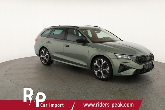 Skoda Octavia Combi RS 2.0 TSI DSG, Sonderlackierung, Pano, AHK, 19 Zoll, Canton, el. Klappe, Navi, Matrix, sofort 