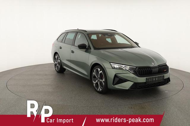 Skoda Octavia Combi RS 2.0 TSI DSG, Sonderlackierung, Pano, AHK, 19 Zoll, Canton, el. Klappe, Navi, Matrix, sofort 