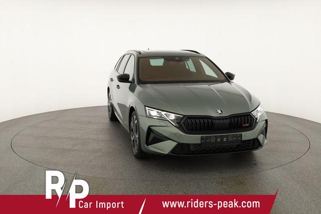 Skoda Octavia Combi RS 2.0 TSI DSG, Sonderlackierung, Pano, AHK, 19 Zoll, Canton, el. Klappe, Navi, Matrix, sofort 