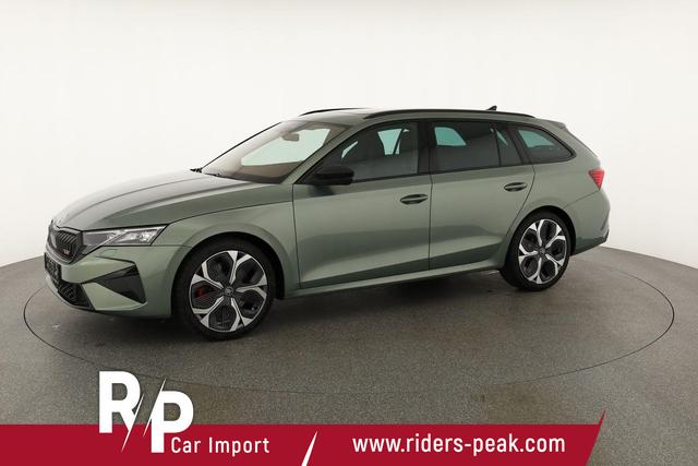 Skoda Octavia Combi RS 2.0 TSI DSG, Sonderlackierung, Pano, AHK, 19 Zoll, Canton, el. Klappe, Navi, Matrix, sofort 