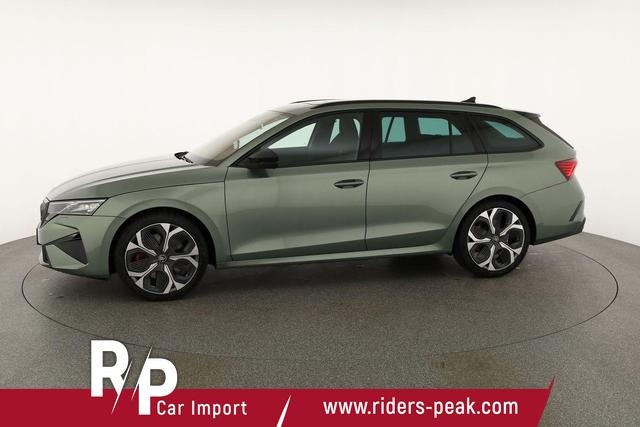Skoda Octavia Combi RS 2.0 TSI DSG, Sonderlackierung, Pano, AHK, 19 Zoll, Canton, el. Klappe, Navi, Matrix, sofort 