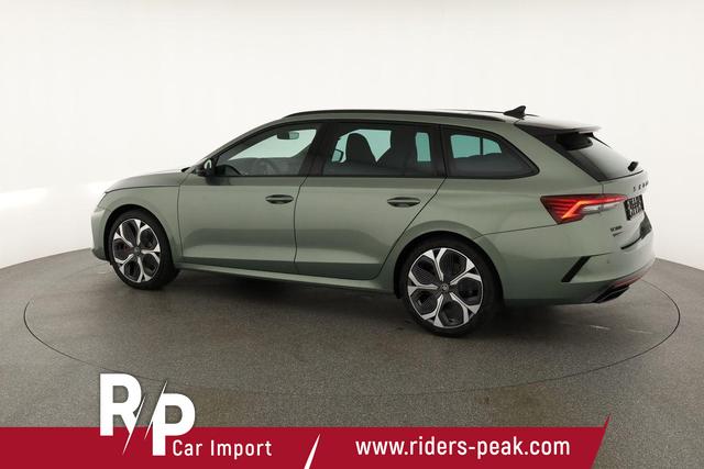 Skoda Octavia Combi RS 2.0 TSI DSG, Sonderlackierung, Pano, AHK, 19 Zoll, Canton, el. Klappe, Navi, Matrix, sofort 