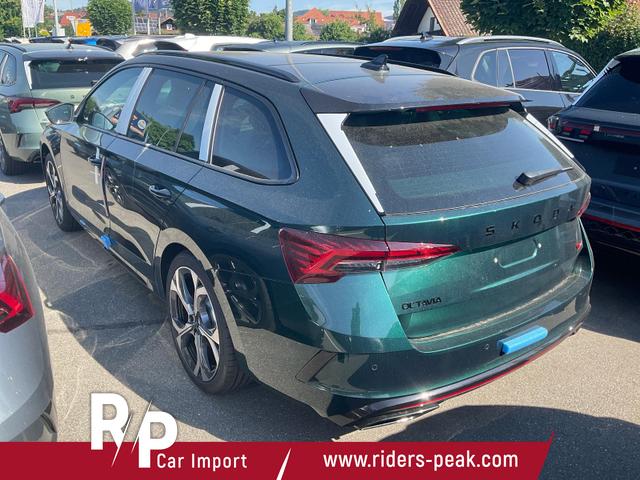 Skoda Octavia Combi RS 2.0 TSI DSG, Sonderlackierung, Pano, AHK, 19 Zoll, Canton, el. Klappe, Navi, Matrix, sofort 