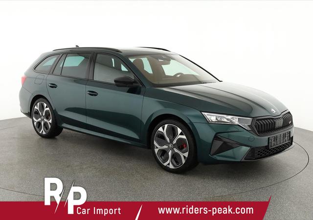 Skoda Octavia Combi RS 2.0 TSI DSG, Sonderlackierung, Pano, AHK, 19 Zoll, Canton, el. Klappe, Navi, Matrix, sofort 