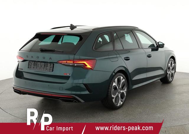 Skoda Octavia Combi RS 2.0 TSI DSG, Sonderlackierung, Pano, AHK, 19 Zoll, Canton, el. Klappe, Navi, Matrix, sofort 