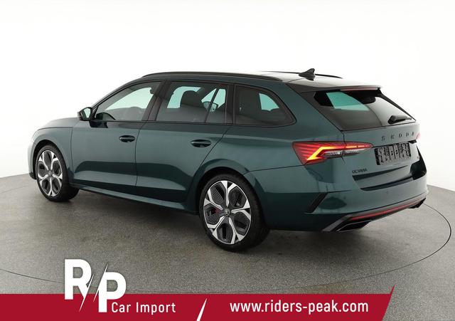 Skoda Octavia Combi RS 2.0 TSI DSG, Sonderlackierung, Pano, AHK, 19 Zoll, Canton, el. Klappe, Navi, Matrix, sofort 