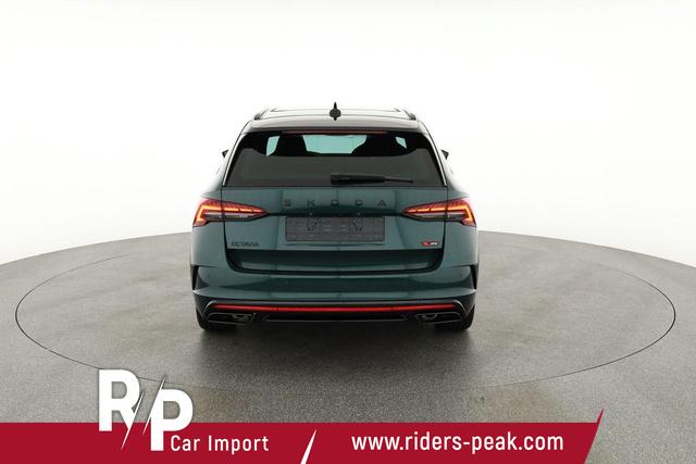 Skoda Octavia Combi RS 2.0 TSI DSG, Sonderlackierung, Pano, AHK, 19 Zoll, Canton, el. Klappe, Navi, Matrix, sofort 