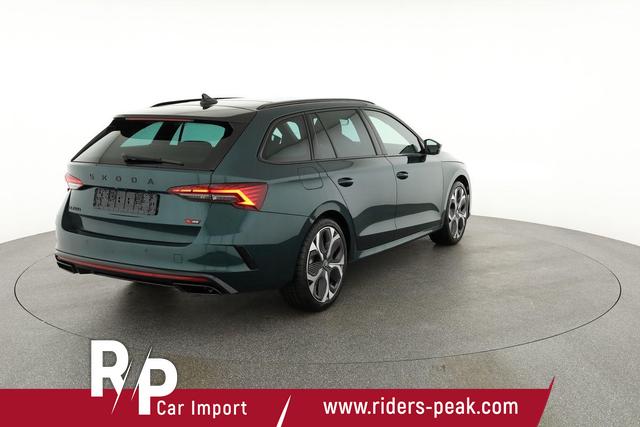 Skoda Octavia Combi RS 2.0 TSI DSG, Sonderlackierung, Pano, AHK, 19 Zoll, Canton, el. Klappe, Navi, Matrix, sofort 